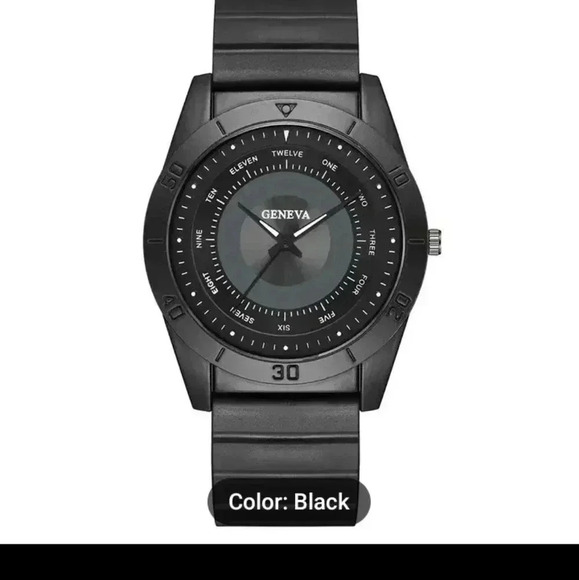 Minimalist Design Men's Sport Quartz Watch Fashion Silicone Strap Male Clock.NWT - Picture 3 of 3